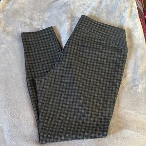 Ricki's Dark Gray and Light Gray Checkered Straight Leg Pants